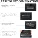COLAZ Smell Proof Bag with Lock - Durable Water Repellent Odor Proof Pouch for Travel Stash - Black - Buy Online on GoSupps.com