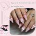 Nayyana Colorful Loop Nodal Nail Plug Stone Set - 3D Crystal Nail Art Decor | DIY Jewelry Stones - Buy Online on GoSupps.com