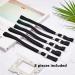 8 Pack Cane Wrist Strap Walking Sticks Wrist Strap Elastic Nylon Wrist Strap Black Wrist Straps for Senior Walking Sticks Hiking Cane - Buy Online on GoSupps.com