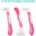 WILKINSON SWORD Quattro For Women Sensitive Disposable Razors - Pack of 3 - Buy Online on GoSupps.com