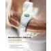 Rakiie Elbow Bandage Pro 2-Pack - Enhanced Support & Pain Relief for Tendonitis Tennis Elbow - Larger Size with Silicone Pads - Unisex Gray - Buy Online on GoSupps.com