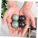 Fomiyes Green Spiky Massage Balls - 6 Sentence Marble Massage Device for Health & Fitness Exercises - Buy Online on GoSupps.com