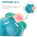 Solustre 3PK Aromatherapy Bowl Tealight Diffuser - Japanese Ceramic Essential Oil Shells | Blue 8.5x8cm - Perfect for Home & Spa - Buy Online on GoSupps.com