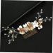 Healeved Flower Hair Comb Rhinestone Hair Accessories Hair Comb for Wedding Bride Hair Accessories Wedding Hair Comb Hair Comb for Women Accessories Fine Hair Aesthetic Hair Accessories - Buy Online on GoSupps.com