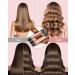Shop Locken Bars 3 Barrel Curling Iron for Beach Waves - Fast Heating Adjustable Temperature Ceramic - Perfect for Large Curls in Ros gold - Buy Online on GoSupps.com