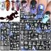 Halloween Nail Art Stamping Plates, 6 PCS Halloween Nail Stamper Kit Horror Ghost Skull Pumpkin Spider Witch Nail Art Stencils Plates Halloween Holiday Party Manicure Template Design Tool Skull- 6PC