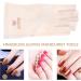 Exceart UV Nail Lamp Gloves - Cotton Finger Gloves for Women Manicure | UV Protection Hand Gloves in Flesh Color - Buy Online on GoSupps.com
