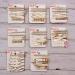 Messen Geometric Hair Pins Set - Minimalist Metal Hair Clips for Women (8 Pieces, Style 7) - Buy Online on GoSupps.com