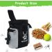 Kissleaf Dog Treats for Training | Pet Training Clicker & Fecal Bag Dispenser | Snack Bags in Black/Gray - International Shipping Available - Buy Online on GoSupps.com