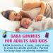 2 Pack GABA Gummies for Adults, Relaxation, Zzz & Mood Sugar-Free Calm Gummies with L-Theanine, 5-HTP, Vitamin D3 Natural Zzz Support, GABA Supplements for Kids, 120 Count Blueberry 60 Count (Pack of 2) - Buy Online on GoSupps.com