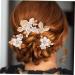 CANIGHT 1 Set Leaves and Flowers Hair Comb Decorative Hair Combs Bridal Headpiece Hair Comb Clips Vintage Hair Accessories Flower Hair Decorations Bride Headpieces for Wedding - Buy Online on GoSupps.com