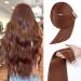Yddm tape in extensions real hair 20PCs 60cm 50g dark red brown invisible tape extensions real hair extensions tape extensions real hair taar extensions skin weft hair extension (24-inch 33#) 33# 24inch (60cm) -20PC