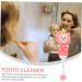 Collbath Children's Toothbrush - Soft Bristle Toddler Training Toothbrush Travel Baby Toothbrush Cute Animal Design Pink 1 Pack - Buy Online on GoSupps.com