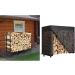 PURPLELILY Firewood Log Rack Cover Sturdy Firewood Stand Cloth Cover Tarpaulin Sheet Perfect For Indoor And Outdoor Camping Use - Buy Online on GoSupps.com