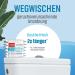 Moist Toilet Paper - 120 Biodegradable Wet Wipes | Alcohol-Free & Aloe Vera Enriched | Flushable 15x20cm - Buy Online on GoSupps.com