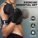 Palm Brace Wrist Support Sleeves - Carpal Tunnel Compression Pain Relief & Sports Gloves (1 Pair Black) for Men & Women - Buy Online on GoSupps.com