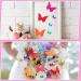 5-Piece Mini Butterfly Silicone Mold Set | Fondant Cake, Chocolate, Polymer Clay Molds | Non-Stick DIY Tool for Cake Decorating | Pink - Buy Online on GoSupps.com