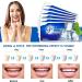 Buy Teeth Whitening Strips - 28 Sensitive Gel Strips for Fast Tooth Whitening & Yellow Stain Removal | International Shipping Available - Buy Online on GoSupps.com
