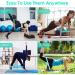 Resistance Loop Exercise Bands Set for Full Body Workout | Home Fitness & Strength Training | Yoga & Pilates Flexbands for Women & Men - Buy Online on GoSupps.com