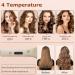 Buy Rotating Curling Iron - Automatic Hair Curler with 4 Temp Settings & 3 Timers | Anti-Tangle Anti-Scald Auto-Off Dual Voltage - Perfect for International Shipping - Buy Online on GoSupps.com