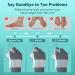 Bunion Corrector for Women Men - Adjustable Splint for Bunion Relief with Toe Separators - Orthopedic Toe Straightener Set - 2 Pairs Silicone Straighteners - 3 Pairs Spacer Included - Buy Online on GoSupps.com