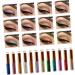Angoily 2pcs Liquid Eyeliner Liquid Eyeshadow Glitter Women Shadow Cosmetic Eye Shadow Metal Miss Flash 1 count (Pack of 1) 03x2pcs - Buy Online on GoSupps.com