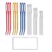18 PCS Yarn Needles, Metal Bent Tip Tapestry Needles Yarn Weaving Needles Large Eye Blunt Needles Knitting Sewing Needles for Yarn Kniting Crochet