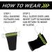 Shop Spark Kinetic Sleeve - Small Ankle Compression Support with Kinesiology Tape | Non-Slip Breathable & Moisture Wicking for Enhanced Muscle & Joint Support International Shipping Available - Buy Online on GoSupps.com
