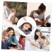 Ibasenice 3-Stage Fabric Book Toddler Toy - Soft Baby Books & Educational Toys for Babies | Kidcraft Game Set | Ideal Peach Skin Manual Toy - Buy Online on GoSupps.com