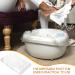 Lurrose 80pcs Clear Foot Tub Liner - Portable Pedicure Spa Bags for Home & Travel - Buy Online on GoSupps.com