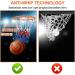 Mumicol Heavy Duty Basketball Net Replacement - Fits 12 Loops - Indoor/Outdoor Standard Hoop Net - 1 Pack - Buy Online on GoSupps.com