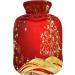 KCL Deci Hot Water Bottle with Cover - 2L Christmas Tree Star Design | Foot Warmer & Pain Relief | Hot & Cold Therapy for Cramps - Buy Online on GoSupps.com
