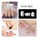 600 Pieces Short Fake Nails - Full Cover Acrylic Nail Tips in 12 Sizes for Salon & Home Use | Professional Nail Art - Buy Online on GoSupps.com