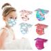 Celendi 50Pcs Cartoon Kids Face_Masks Disposable_Mask 3 Ply Breathable Anti Dust Face Filter Protection with Elastic Earloop