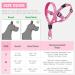 Large Pink Weesiber Dog Muzzle Leash Adjustable Padded Halter for Reducing Pulling | International Shipping - Buy Online on GoSupps.com