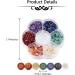 7 Chakra Healing Crystals Set | Reiki Gemstones for Meditation & Therapy - Buy Online on GoSupps.com