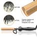 DAN Technology 450? Curved Teeth Hair Straightener Comb - Travel Size Dual Voltage Electric Comb for Professional Use - Ideal for Natural Black Hair - Buy Online on GoSupps.com