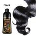 Natural 3-in-1 Black Hair Color Shampoo for Men & Women - 16.9 fl oz | Safe & Effective Solution for Grays - Buy Online on GoSupps.com