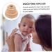 Ibasenice 18 PC Wooden Baby Accessories | Natural Wood Molar Rings & Teething Toys for Newborns - Buy Online on GoSupps.com