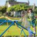 Zupapa 10FT Blue Dome Climber | Upgraded 2022 Decagonal Geo Jungle Gym | Supports 735LBS | Easy Assembly | Kids Outdoor Fun - Buy Online on GoSupps.com