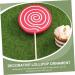 Alipis 6 Pcs Christmas Sto The Gift Models Kids Toys Christmas Lollipop Ornament Peg with Hook Children Playthings Decorative Lollipop Photo Prop Wedding Photo Props Candy Fake Food Nail - Buy Online on GoSupps.com
