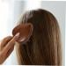 Buy Sewoart Wooden Scalp & Curly Hair Comb | Comfortable Portable Massage Comb for Women | No Static Durable Design | 12.10x8.50cm Brown - Buy Online on GoSupps.com