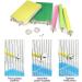 upain 5 Pack Parrot Perches Stand Natural Wood Bird Scrub Perch Platform and Paw Grinding Stick Bird Cage Toys Accessories for Small Parakeets Cockatiels Budgies Parakeet Lovebird - Buy Online on GoSupps.com