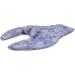 Neck Horns HWS - Therapeutic Rapeseed Seed Pillow for Neck Shoulders & Back | Thermal Warming Pillow in Used Look Gray-Blue - Perfect for Relaxation & Pain Relief - Buy Online on GoSupps.com