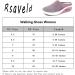 Rsaveld Air Cushion Slip-On Walking Shoes - Orthopedic Diabetic Shoes for Swollen Feet (Black 10) - Buy Online on GoSupps.com