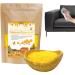 Yellow Bees Wax | Pure Furniture Polish Yellow Wax | Beeswax Wood Furniture Polish and Conditioner for Furniture Woodwork Chairs Cabinets - Buy Online on GoSupps.com