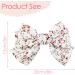 Bow Hair Clip Floral Hair Bows for Women Big Bowknot Hairpin French Hair Clips Hair Barrette Clips Chiffon Hair Bows for Women Girls-1PC style 1 - Buy Online on GoSupps.com