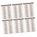 POPETPOP 6pcs Eyebrow Stickers Makeup Stickers Makeup Eyebrow Transfer Artificial Eyebrow Tattoos Hair Shaper 1 count (Pack of 1) Brown