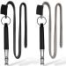 SOARIFY Dog Whistles for Recall Dog Whistle with Lanyard for Dog Training Equipment Dog Whistle to Stop Barking Silent Dog Training Whistle Good Frequency for Long Distance (2Pcs Steel Whistles)