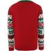 Shop Oversized Genetic Women's Christmas Sweater - Cozy Reindeer Snowflake Knit Pullover in Red - XL - Buy Online on GoSupps.com